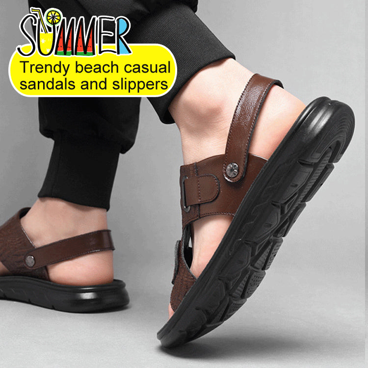 【30% DE DESCUENTO】【40-45】2025 Zapatillas Antideslizantes para Hombre con Suela Suave Verano 