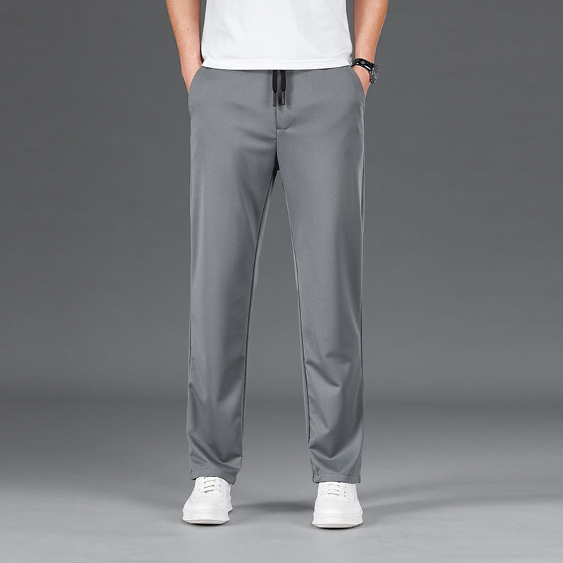 🔥Pantalones casuales de verano sueltos con cintura elástica para hombre