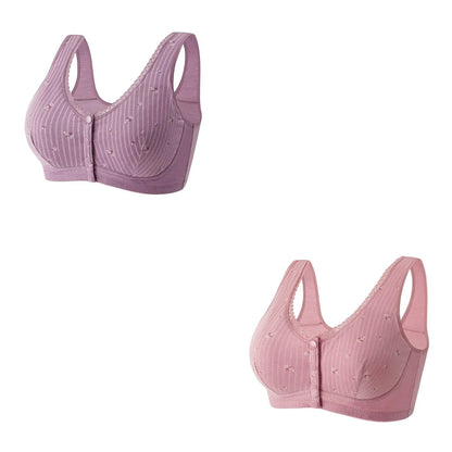 🔥🔥【Compra 1 y llévate 1 gratis】Sujetador fino de verano para mujer de talla grande sin aro de acero