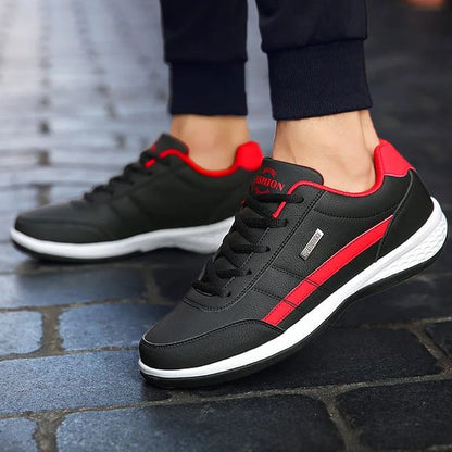 【38-48】2025 nuevos zapatos de cuero cómodos ortopédicos para hombres