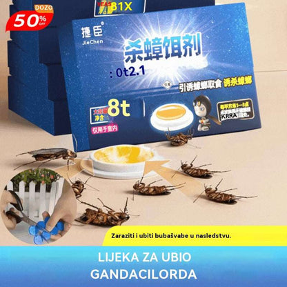 【80 tabletek/10 opakowań】💥 Każde opakowanie kosztuje tylko 9,9 zł Maść na karaluchy, środek owadobójczy do użytku domowego, bezpieczny i nietoksyczny, szybki efekt