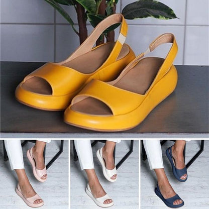 🔥【35-43】👡 Udobne ženske ortopedske sandale na platformu 