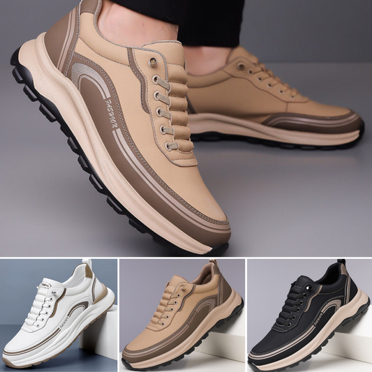 👟🔥50% popusta🔥【39-45】2025 nova muška sportska obuća od vodootporne kože, prašine
