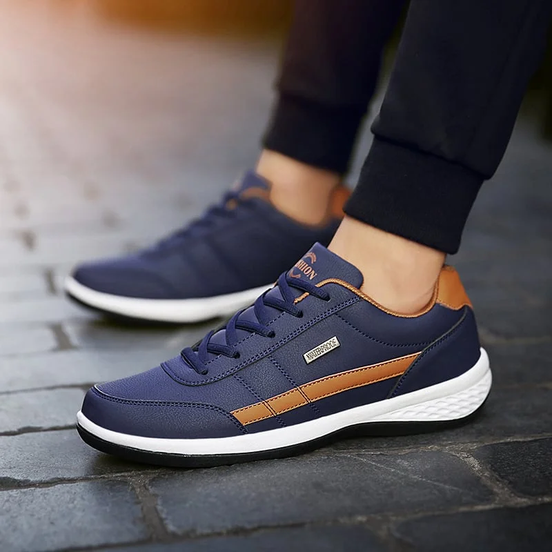 ✨【38-48】 Zapatillas ortopédicas de cuero cómodas para hombre 2025 