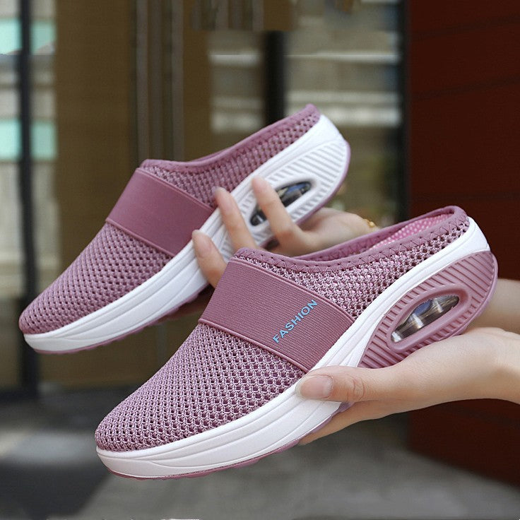 【35-43】2025 Buty z pustej siatki z poduszką powietrzną