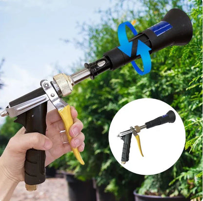👍 Pulverizador de alta presión con boquilla de agua resistente al viento.