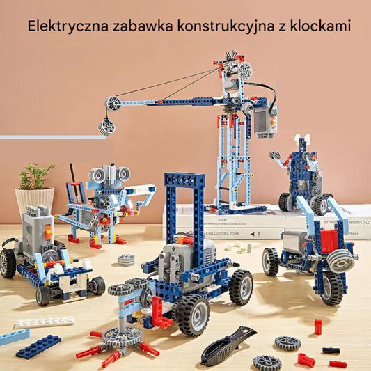 🏆🛒Rabat - 🔥Elektryczne zabawki budowlane